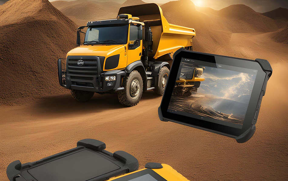 車載平板礦山應用